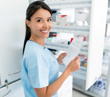 Respiratory Therapist with patient